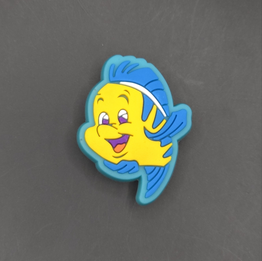 (5/$15) Disney Flounder Croc Charm